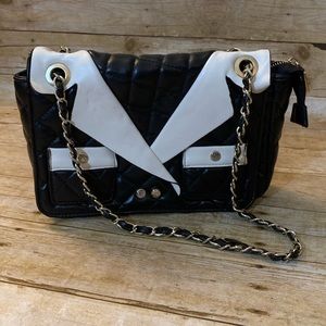 Moschino Tuxedo jacket quilted purse
